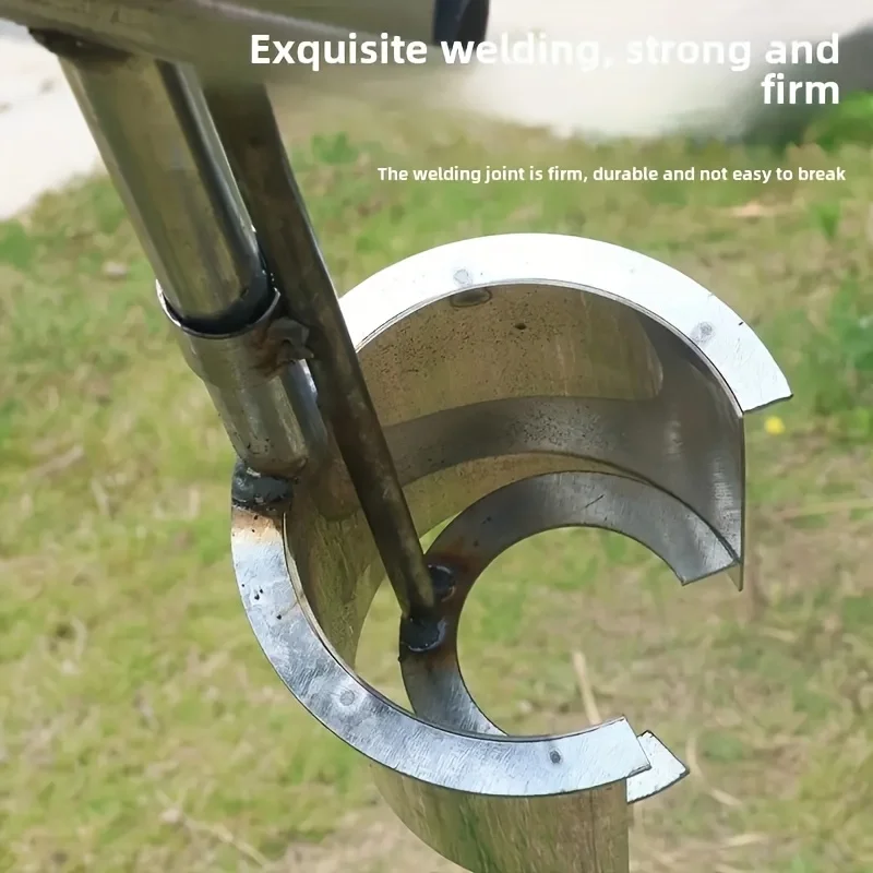 1pc Galvanized Metal Handheld Planting Tool, Garden Transplanter for Efficient Vegetable Seedling Transfer, Ideal for Chili, Egg
1pc Galvanized Metal Handheld Planting Tool, Garden Transplanter for Efficient Vegetable Seedling Transfer, Ideal for Chili, Egg