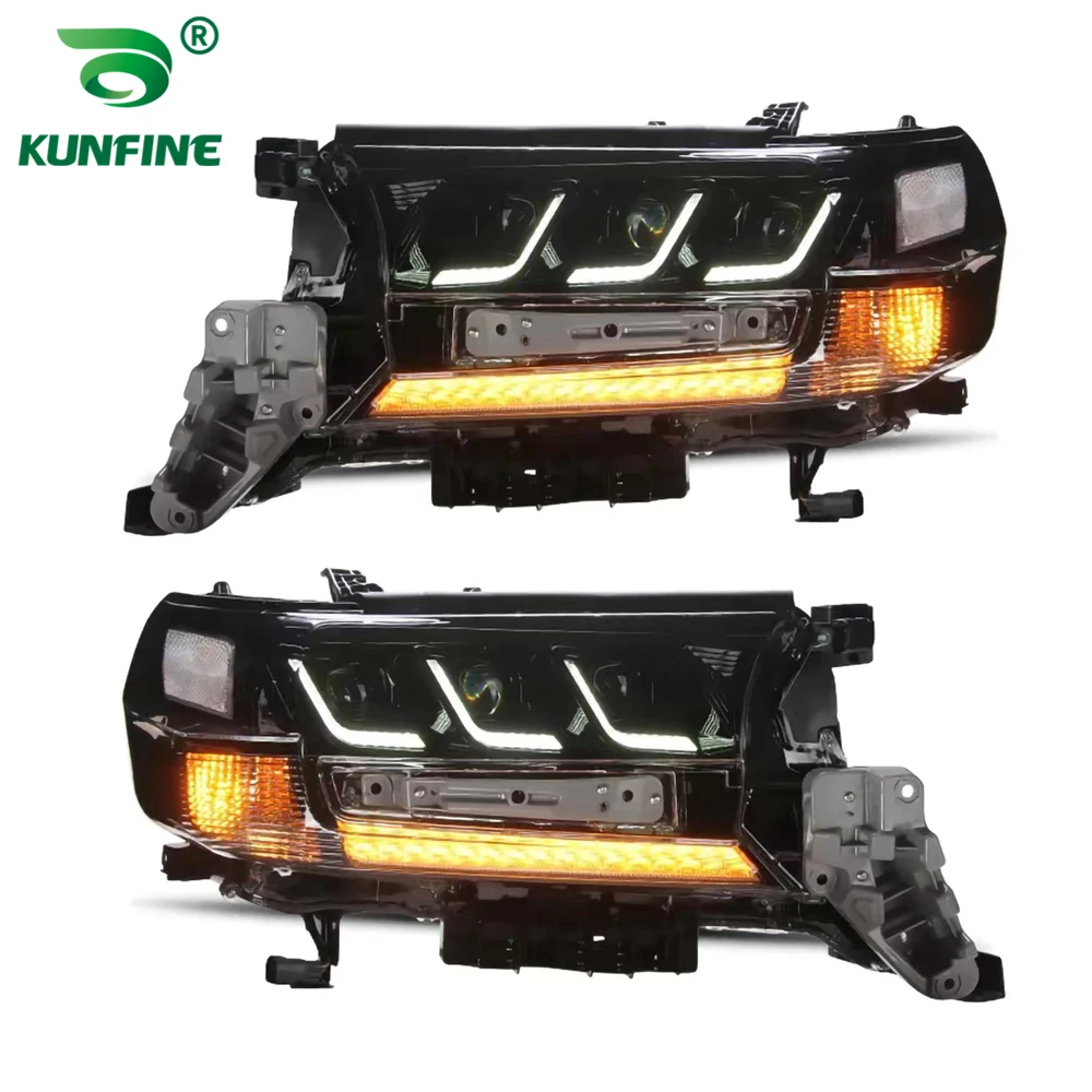 Стайлинг автомобиля, фара для Toyota LAND CRUISER LC200 2016-2020, фара DRL, дневные ходовые огни, сигнальные лампы, автоаксессуары
Стайлинг автомобиля, фара для Toyota LAND CRUISER LC200 2016-2020, фара DRL, дневные ходовые огни, сигнальные лампы, автоаксессуары