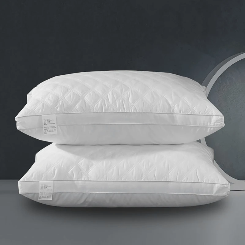 Set Of 2 White Soft Feather Fabric Pillow Sleep Pillow Stretch Neck Pillow For Hotel Standard Home Supplies Bed Pillow
Set Of 2 White Soft Feather Fabric Pillow Sleep Pillow Stretch Neck Pillow For Hotel Standard Home Supplies Bed Pillow