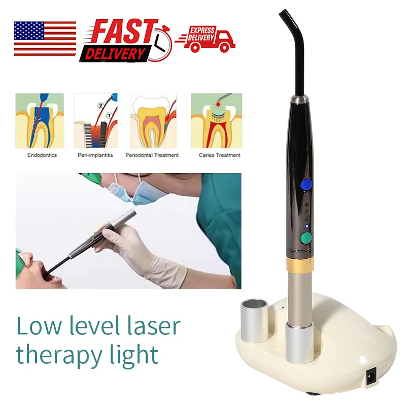 Dental Diode Laser System Wireless Light Heal laser Pen Oral Surgery Soft Tissue Perio Endo Surgical
Dental Diode Laser System Wireless Light Heal laser Pen Oral Surgery Soft Tissue Perio Endo Surgical
