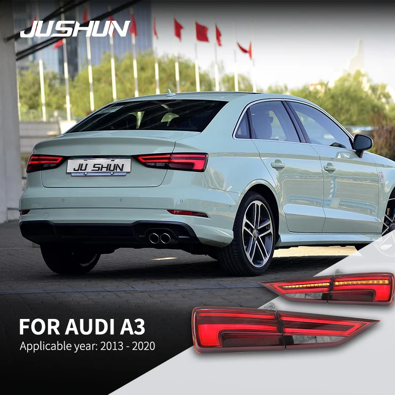 Tail light Assembly For Audi A3 2013-2020 DRL Sequential Turn Signals Reversing Lights Upgrade Dynamic Turn Signal Lamp Assembly
Tail light Assembly For Audi A3 2013-2020 DRL Sequential Turn Signals Reversing Lights Upgrade Dynamic Turn Signal Lamp Assembly