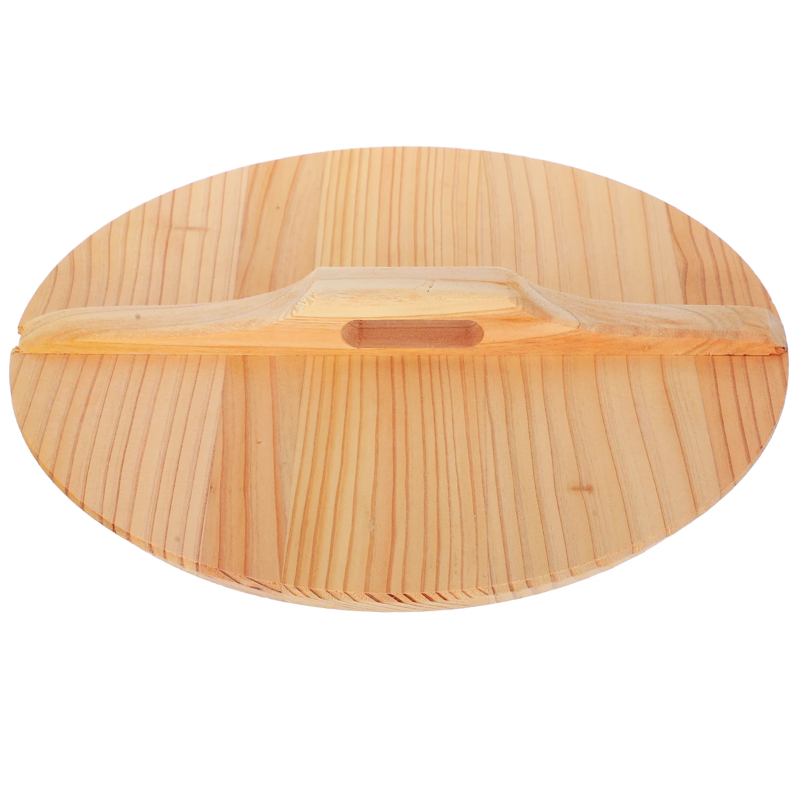 Fir Wood Pot Lid Wok Cover Universal Cookware Accessories Thick Wooden Anti Splashing Kitchen Tool Steam Retaining Cooking 
Fir Wood Pot Lid Wok Cover Universal Cookware Accessories Thick Wooden Anti Splashing Kitchen Tool Steam Retaining Cooking