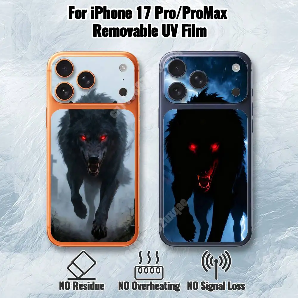 Aggressive Wild Wolf Lord Removable UV Film for iPhone 17 Pro 17 ProMax Protective Sticker
Aggressive Wild Wolf Lord Removable UV Film for iPhone 17 Pro 17 ProMax Protective Sticker