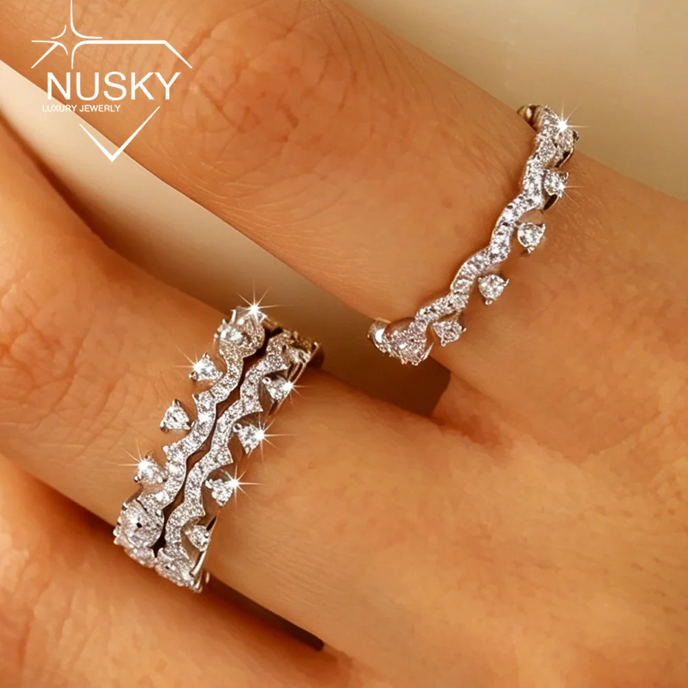 0.5CT/1CT Moissanite Diamond Lace Ring for Women Full Eternity Vintage Wedding Band S925 Silver 18K White Gold Plated Jewelry
0.5CT/1CT Moissanite Diamond Lace Ring for Women Full Eternity Vintage Wedding Band S925 Silver 18K White Gold Plated Jewelry