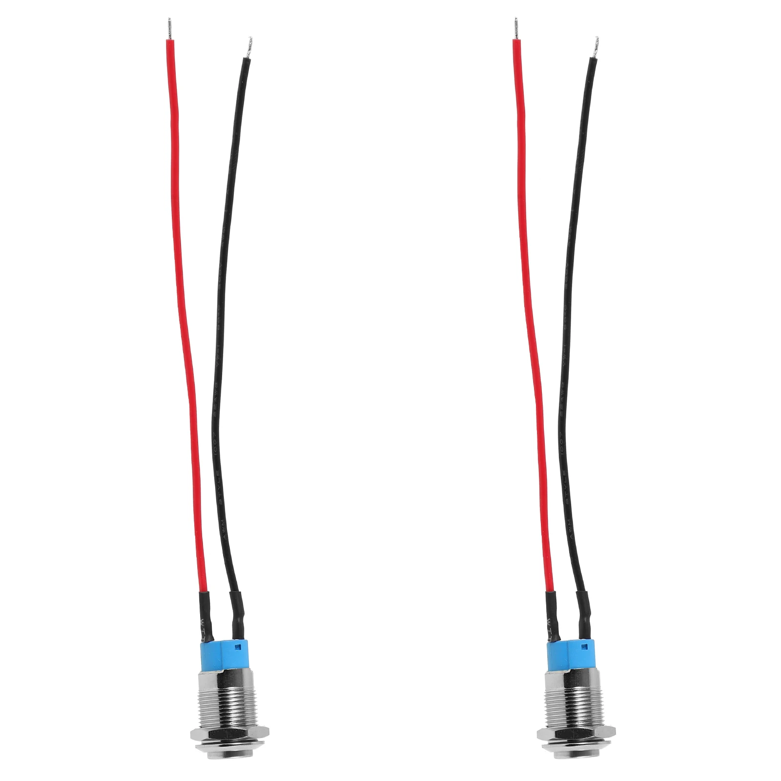 2pcs Momentary Button Switch Round Head 12mm Momentary Buttons Wire for Marine Car Replacement Waterproof
2pcs Momentary Button Switch Round Head 12mm Momentary Buttons Wire for Marine Car Replacement Waterproof