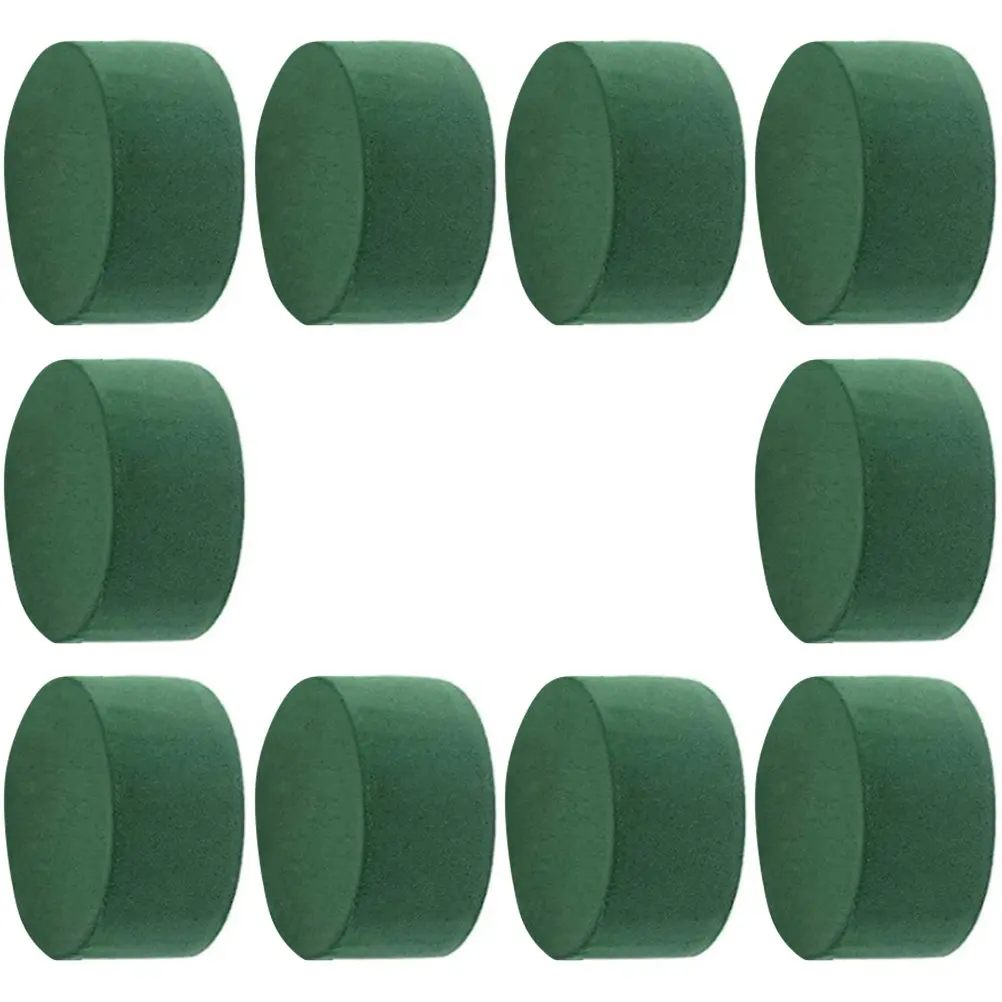 10Pcs Round Floral Mud Flower Arrangement Blocks Strong Water Absorption Floral Holder Bases for Wedding Fresh Flower
10Pcs Round Floral Mud Flower Arrangement Blocks Strong Water Absorption Floral Holder Bases for Wedding Fresh Flower