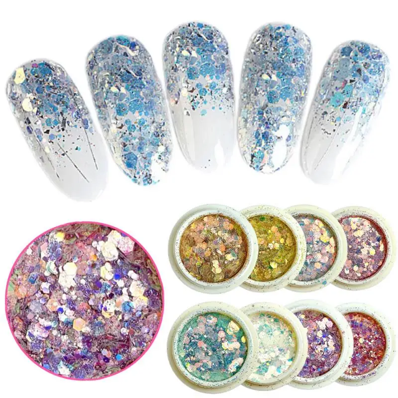 1Box Mini Gradient Colorful Hexagonal Nail Glitter Dreamy Geometric Thin Sheet Nail Sequins Charms for DIY Fairy Nails Designs
1Box Mini Gradient Colorful Hexagonal Nail Glitter Dreamy Geometric Thin Sheet Nail Sequins Charms for DIY Fairy Nails Designs