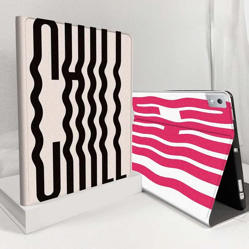 CHILL Text Creative Design For Lenovo Pad Tab Legion Xiaoxin Y900 Y700 K10 M10 P11 3rd Pro GT Plus Gen Cover Tablet Case
CHILL Text Creative Design For Lenovo Pad Tab Legion Xiaoxin Y900 Y700 K10 M10 P11 3rd Pro GT Plus Gen Cover Tablet Case