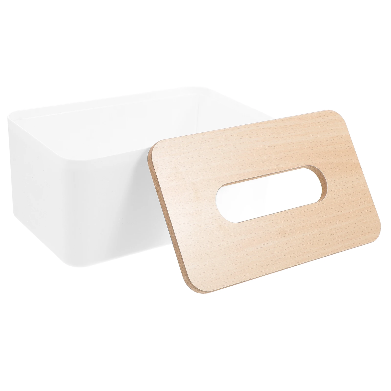 Tissue Box Cover Paper Napkin Storage Holder White Construction Reduce Waste Household Use Smooth Surface
Tissue Box Cover Paper Napkin Storage Holder White Construction Reduce Waste Household Use Smooth Surface