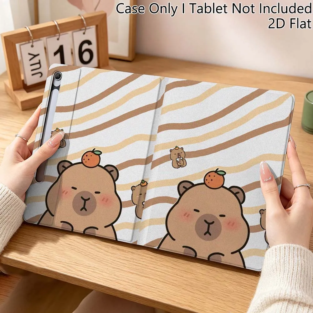 Cute Creative Capybara Art For Samsung Galaxy Tab S10 S9 S8 S7 FE Lite Soft Flexible Support Tablet Case Gift
Cute Creative Capybara Art For Samsung Galaxy Tab S10 S9 S8 S7 FE Lite Soft Flexible Support Tablet Case Gift