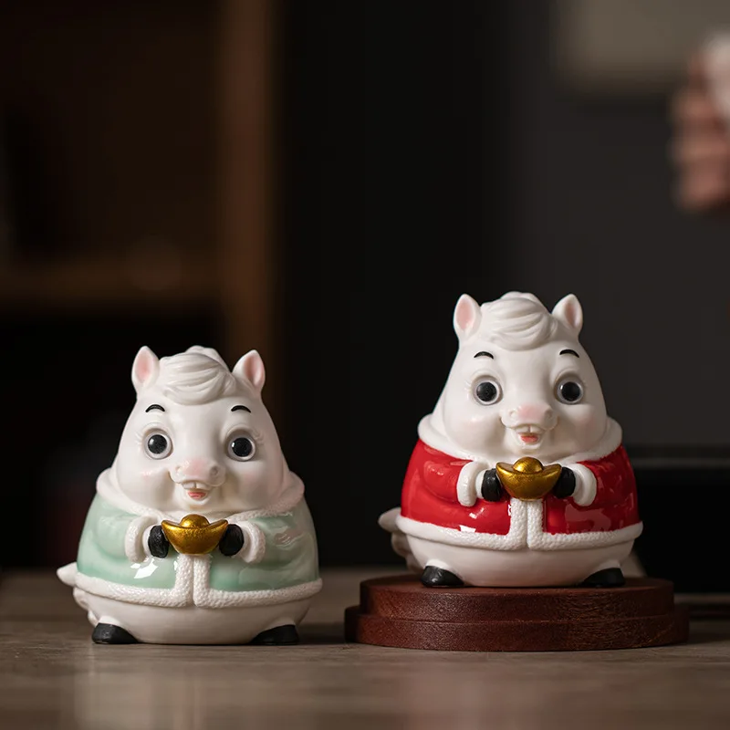 1PCS Figurine Miniature Zodiac Horse Statue 2025 Horse Year Mascot Figure Resin Good Luck Sculpture for Home Office Decor
1PCS Figurine Miniature Zodiac Horse Statue 2025 Horse Year Mascot Figure Resin Good Luck Sculpture for Home Office Decor