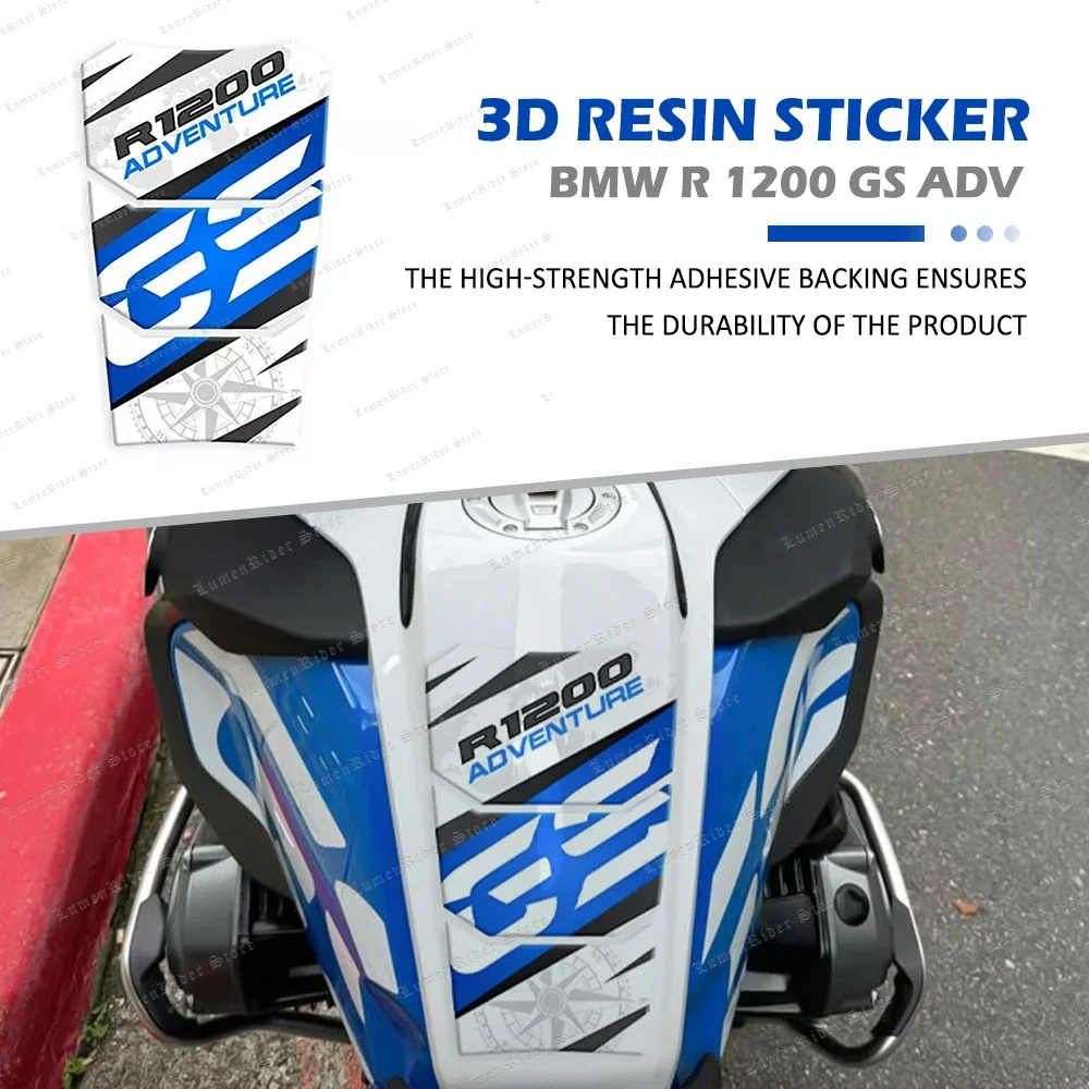 For BMW R 1200 GS r1200gs ADV 2014-2018Motorcycle Accessories 3D Epoxy Resin Stickers Fuel Tank Pad Protective Decal Waterproof
For BMW R 1200 GS r1200gs ADV 2014-2018Motorcycle Accessories 3D Epoxy Resin Stickers Fuel Tank Pad Protective Decal Waterproof