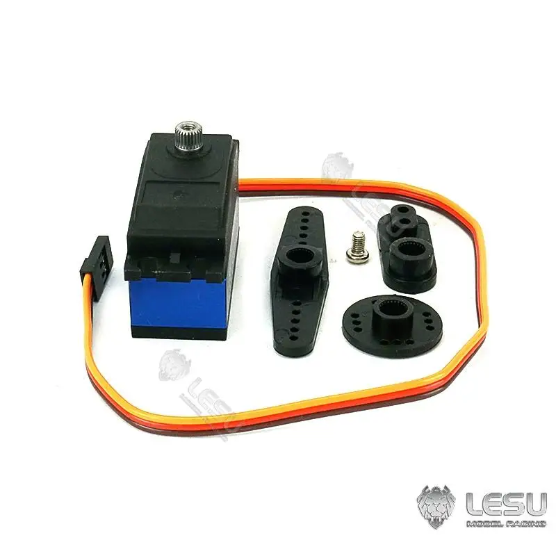LESU Model toy High torque 14KG server steering gear titanium alloy gear steering lock differential
LESU Model toy High torque 14KG server steering gear titanium alloy gear steering lock differential