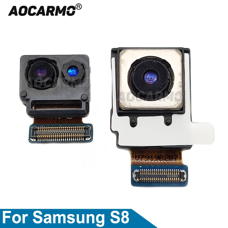 Aocarmo Front Face + Back Rear Camera Module Big Camera Flex Cable For Samsung Galaxy S8 G950F G950U Replacement Parts
Aocarmo Front Face + Back Rear Camera Module Big Camera Flex Cable For Samsung Galaxy S8 G950F G950U Replacement Parts