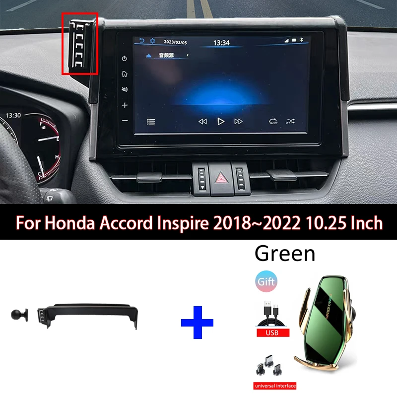 For Honda Accord Inspire 2018~2022 Interior 10.25 Inch Car Phone Holder Wireless Charger Screen Fixing Bracket Base Accessories
For Honda Accord Inspire 2018~2022 Interior 10.25 Inch Car Phone Holder Wireless Charger Screen Fixing Bracket Base Accessories