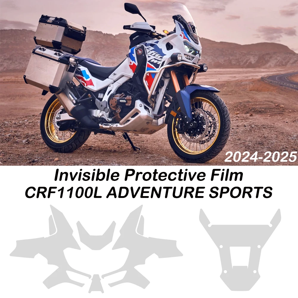 CRF1100L ADV Sports Accessories Motorcycle Invisible Protective Film For Honda CRF 1100L Adventure Sports 2024-TPU PPF Film
CRF1100L ADV Sports Accessories Motorcycle Invisible Protective Film For Honda CRF 1100L Adventure Sports 2024-TPU PPF Film