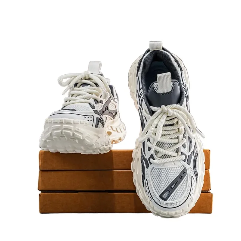 Men's Thick Sole Dad Shoes Breathable Mesh Height Increase Casual Sports Sneakers For Outdoor Walking Training
Men's Thick Sole Dad Shoes Breathable Mesh Height Increase Casual Sports Sneakers For Outdoor Walking Training