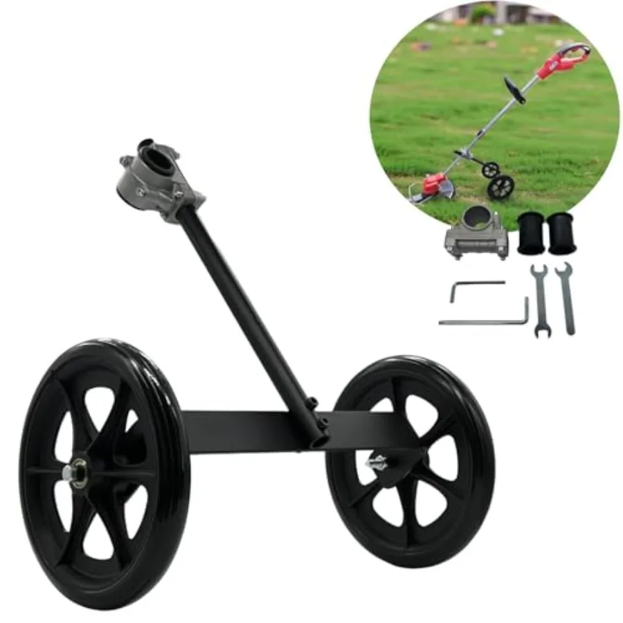 String Trimmer Wheel Attachment 20" Adjustable Height String Trimmer Support Wheel w 0.98-1.34" Shaft Tube for Gas String Elect
String Trimmer Wheel Attachment 20" Adjustable Height String Trimmer Support Wheel w 0.98-1.34" Shaft Tube for Gas String Elect