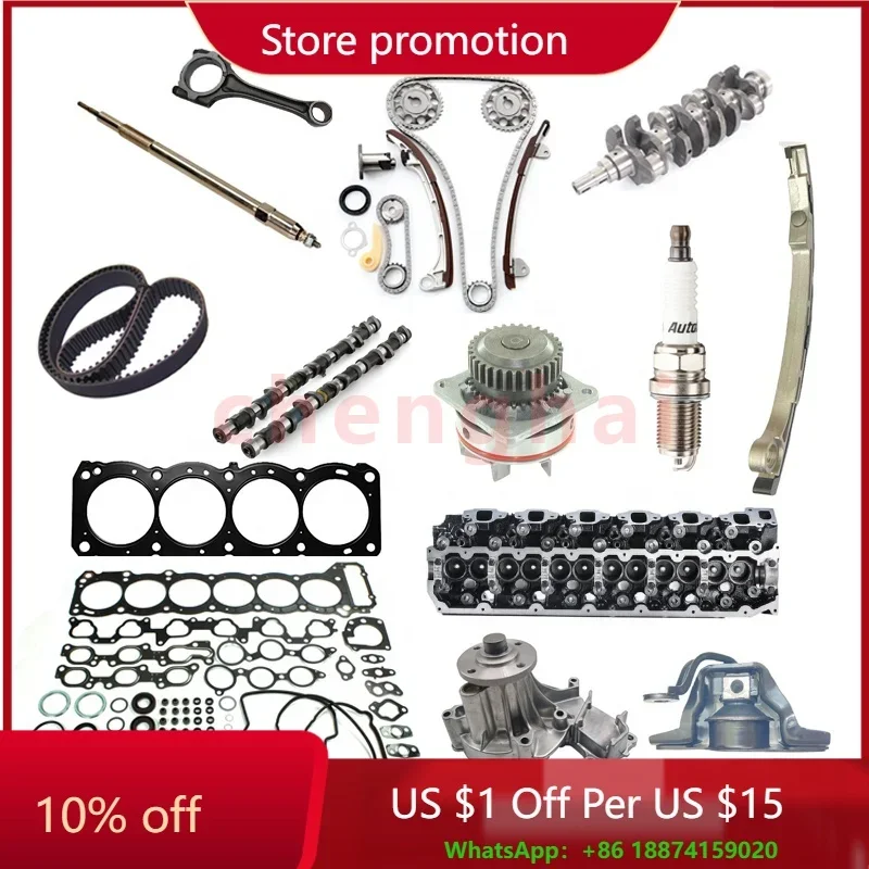 High Quality Auto Engine Parts Car Engine Parts for Toyota Nissan Isuzu Japanese Car Models
High Quality Auto Engine Parts Car Engine Parts for Toyota Nissan Isuzu Japanese Car Models