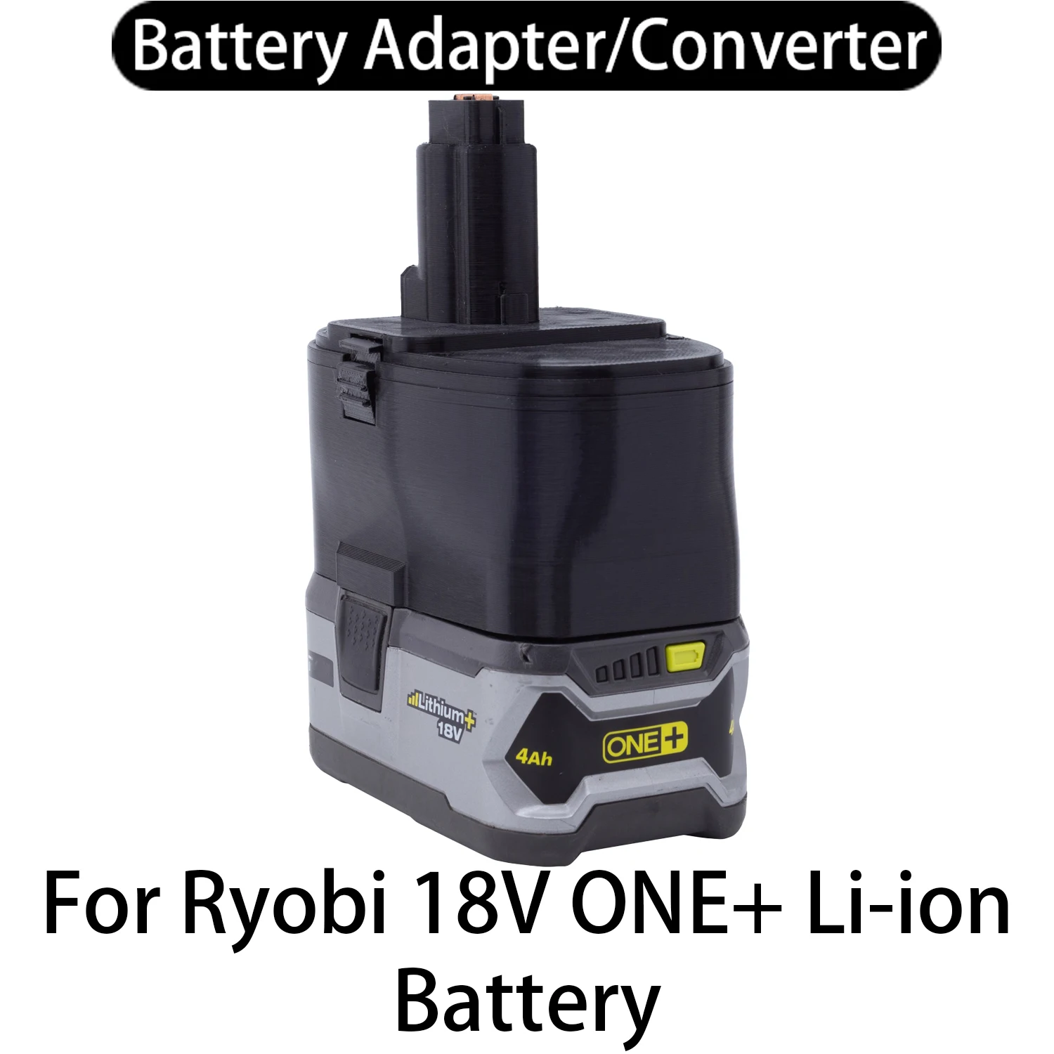 Adapter Converter For DeWalt Ni-Cd Ni-Hi Tool To Ryobi 18V ONE+ Li-ion Battery Adapter Converter Power Tool Accessory
Adapter Converter For DeWalt Ni-Cd Ni-Hi Tool To Ryobi 18V ONE+ Li-ion Battery Adapter Converter Power Tool Accessory