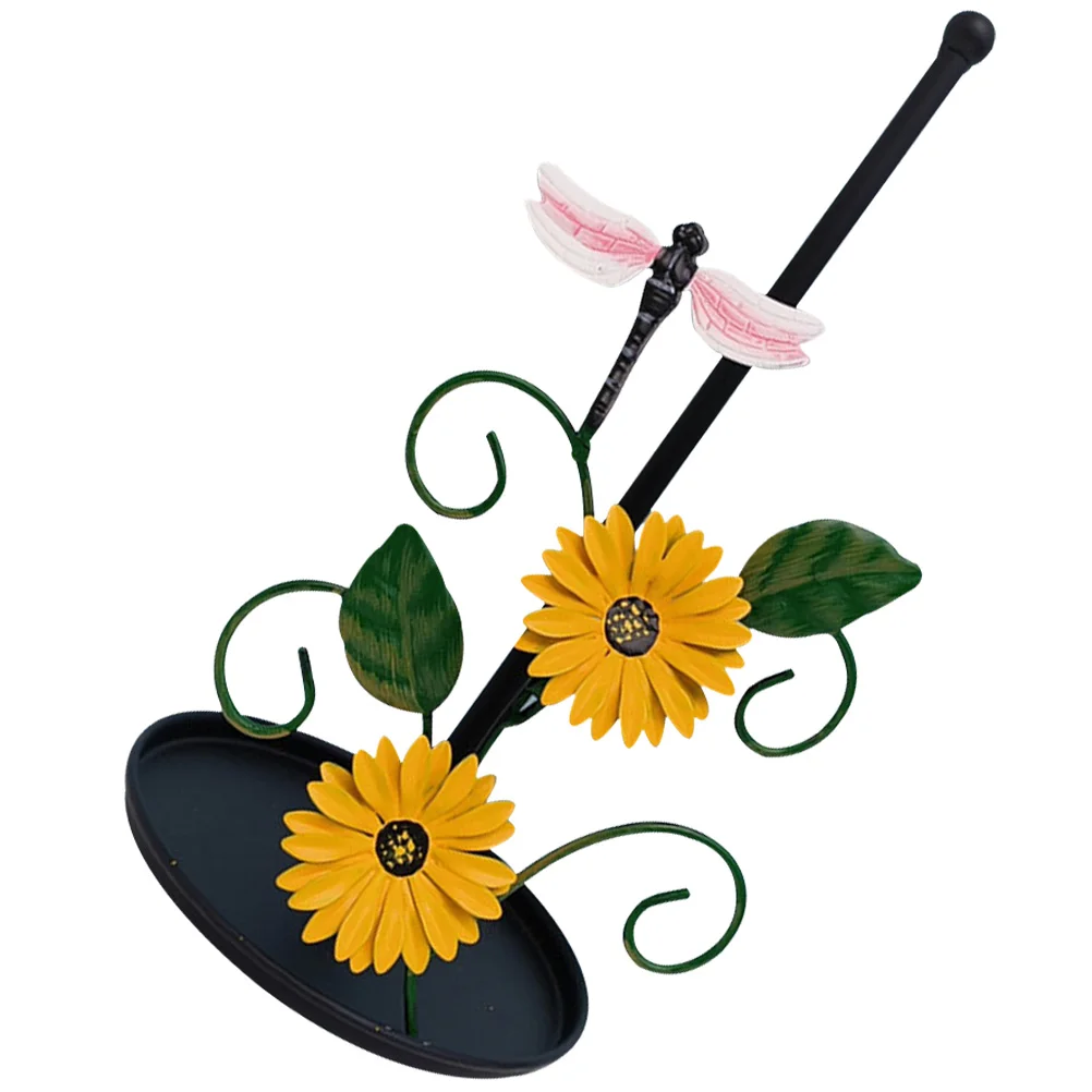 Metal Standing Paper Towel Rack with Elegant Flower Motif Tissue Roll Holder for Kitchen Bathroom Drip Resistant Radian Base
Metal Standing Paper Towel Rack with Elegant Flower Motif Tissue Roll Holder for Kitchen Bathroom Drip Resistant Radian Base