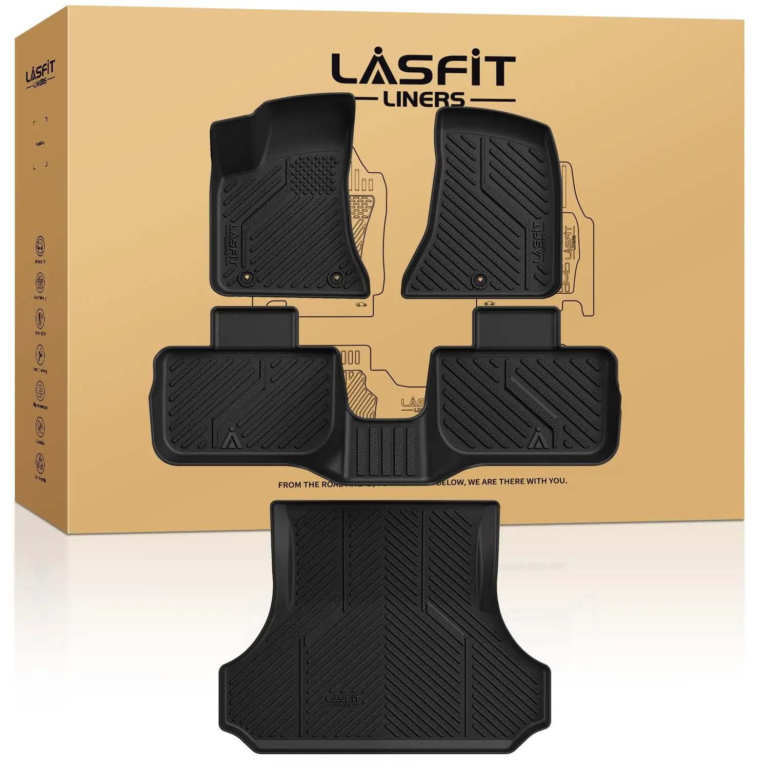 All Weather TPE Floor Mats For Dodge Ram 2500 3500 Crew Cab 2019-2026 Bench Seat Custom Fit Black
All Weather TPE Floor Mats For Dodge Ram 2500 3500 Crew Cab 2019-2026 Bench Seat Custom Fit Black