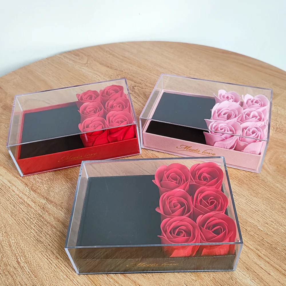 Jewelry Organizer Long-Lasting Flower Jewelry Box Valentine'S Day Gift Box Transparent Rose Gift Box For Anniversary Engagement
Jewelry Organizer Long-Lasting Flower Jewelry Box Valentine'S Day Gift Box Transparent Rose Gift Box For Anniversary Engagement