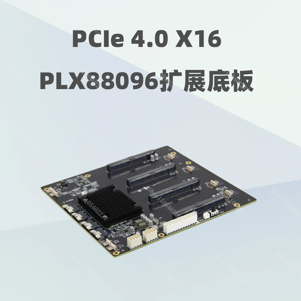 PLX88096 PCIe 4.0 4 GPU Expansion Switch Card 65mm Wide GPU Backplane for AI Workstation Server
PLX88096 PCIe 4.0 4 GPU Expansion Switch Card 65mm Wide GPU Backplane for AI Workstation Server