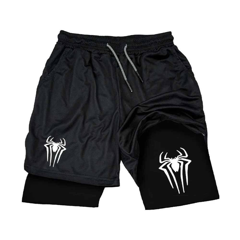 Y2K Performance Shorts Men Spider Printed GYM Casual Sports Compression Shorts Workout Running Mesh 2 In 1 Sport Short Pants
Y2K Performance Shorts Men Spider Printed GYM Casual Sports Compression Shorts Workout Running Mesh 2 In 1 Sport Short Pants