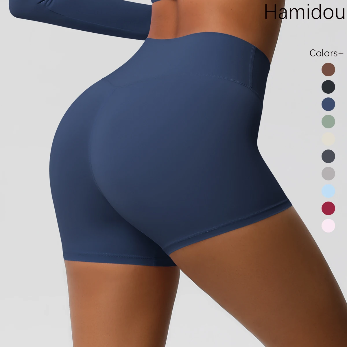 1 Piece Women's Solid Color Skinny Yoga Shorts Sweatpants Gym Exercise Tummy Tucking & Hip Lifting Tightening & Shaping Yoga
1 Piece Women's Solid Color Skinny Yoga Shorts Sweatpants Gym Exercise Tummy Tucking & Hip Lifting Tightening & Shaping Yoga
