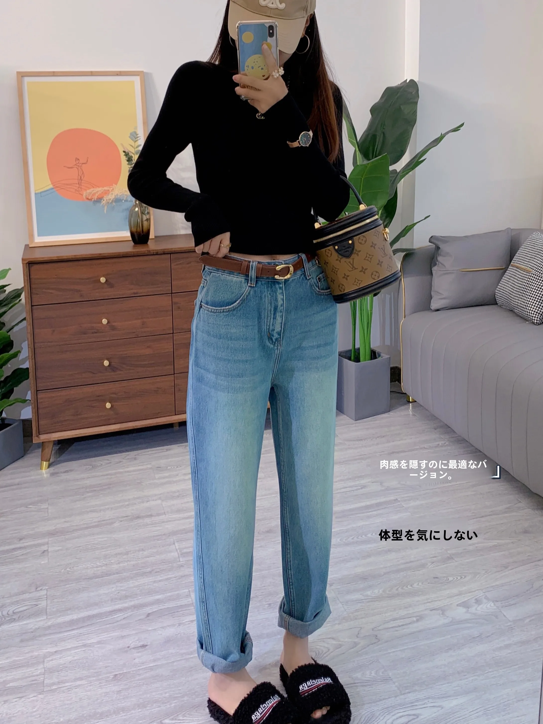High Waist Dad Jeans Women's Casual Loose Harem Pants Spring Autumn New Style Blue Cotton Lycra Blend Long Trousers
High Waist Dad Jeans Women's Casual Loose Harem Pants Spring Autumn New Style Blue Cotton Lycra Blend Long Trousers