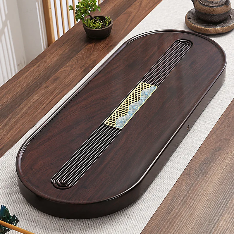 Tea tray, household, ebony, whole piece, natural, solid wood, light luxury, living room
Tea tray, household, ebony, whole piece, natural, solid wood, light luxury, living room