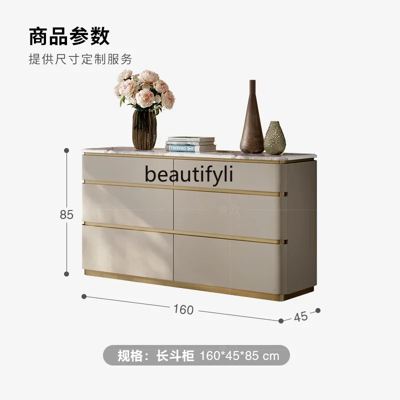 P Light luxury six-bucket cabinet marble high-end bedroom TV cabinet storage porch storage cabinet
P Light luxury six-bucket cabinet marble high-end bedroom TV cabinet storage porch storage cabinet