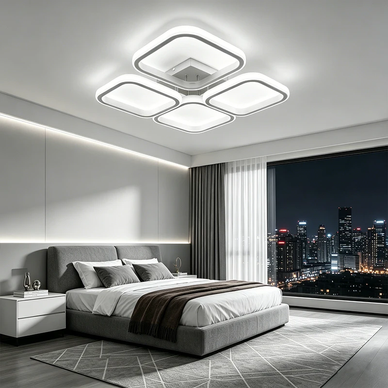 LED Ceiling Light Indoor Chandelier Black White for Bedroom Living Room Corridor Balcony Aisle Decoration Kitchen Office Dining
LED Ceiling Light Indoor Chandelier Black White for Bedroom Living Room Corridor Balcony Aisle Decoration Kitchen Office Dining