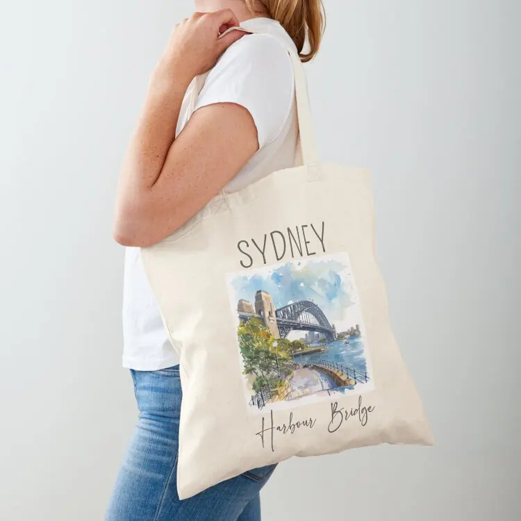 Watercolor Design of Sydney - Australia Tote Bag custom fabric bag foldable reusable bag sac pour femme reusable shopping bags
Watercolor Design of Sydney - Australia Tote Bag custom fabric bag foldable reusable bag sac pour femme reusable shopping bags