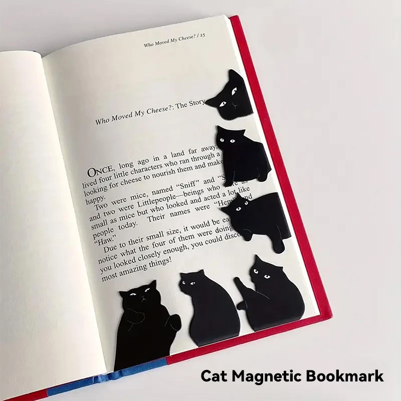 6Pcs Magnetic Bookmarks For Book Lovers, Black Cat Cute Bookmarks For Cat Lover Gifts,and Students Teachers School Home
6Pcs Magnetic Bookmarks For Book Lovers, Black Cat Cute Bookmarks For Cat Lover Gifts,and Students Teachers School Home