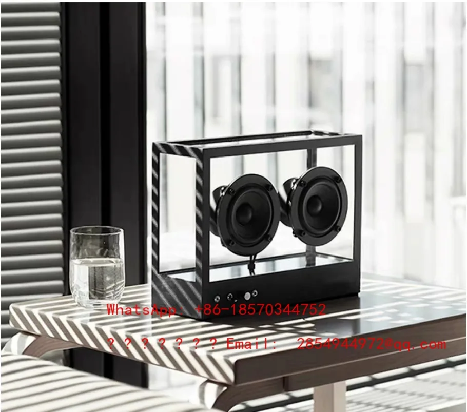 Stylish Clear Metal Wireless Bluetooth Speaker Mini Subwoofer Desktop Computer Sound Box Home Decorative Ornament
Stylish Clear Metal Wireless Bluetooth Speaker Mini Subwoofer Desktop Computer Sound Box Home Decorative Ornament