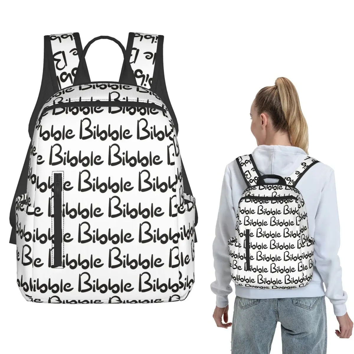 Bibble Backpack Daypack Boys Girls BookBag School Bag Shoulder Bags for Men Women
Bibble Backpack Daypack Boys Girls BookBag School Bag Shoulder Bags for Men Women