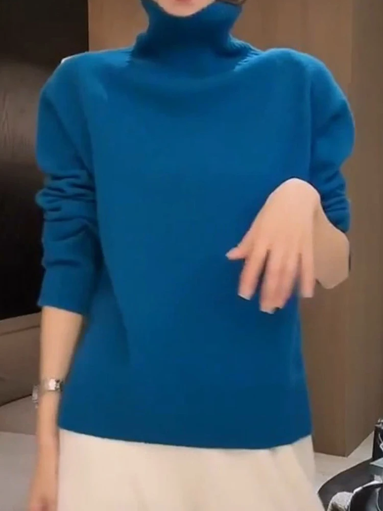 Loose Long Sve High Collar Blue Women's Top Faionable Lazy Sle Korean Version Winter Faion 2026 Comfortable Knitted ...
Loose Long Sve High Collar Blue Women's Top Faionable Lazy Sle Korean Version Winter Faion 2026 Comfortable Knitted ...