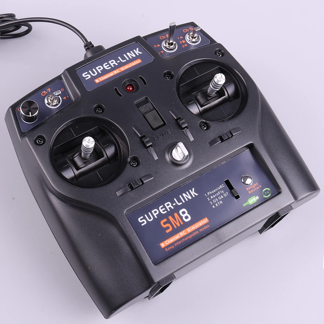 SM8 Remote Control Model Aircraft Training Simulator G7.5 Phoenix 5 Online Three-in-One Simulator for Aviation Enthusiasts
SM8 Remote Control Model Aircraft Training Simulator G7.5 Phoenix 5 Online Three-in-One Simulator for Aviation Enthusiasts