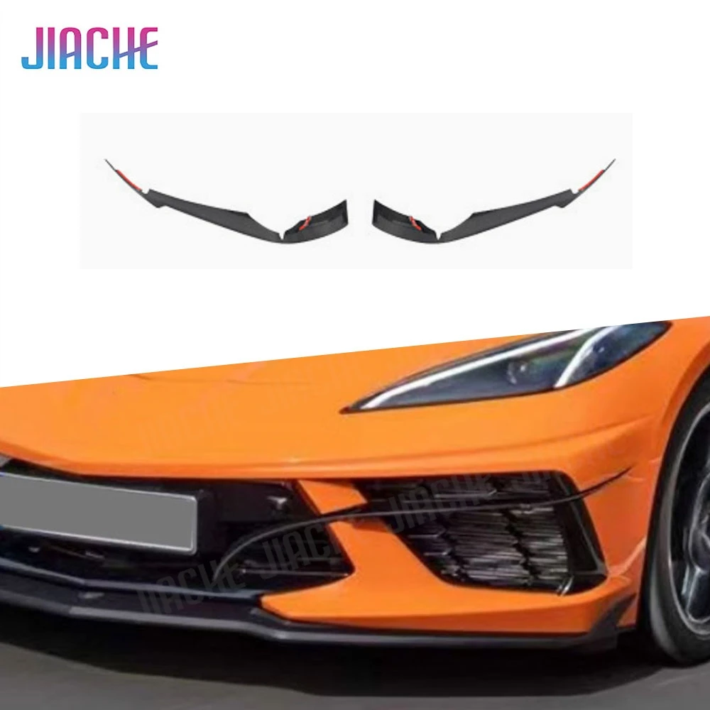 Carbon Fiber Front Bumper Fins Side Splitters Accessories For Chevrolet Corvette C8 2020-2021 Front Air Vent Trim Canards
Carbon Fiber Front Bumper Fins Side Splitters Accessories For Chevrolet Corvette C8 2020-2021 Front Air Vent Trim Canards