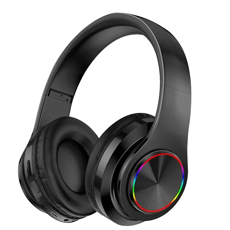 Bluetooth 5.0 Headphone With Microphone On-Ear Headset Stereo Sound Earphones Sports Gaming Foldable Headphones
Bluetooth 5.0 Headphone With Microphone On-Ear Headset Stereo Sound Earphones Sports Gaming Foldable Headphones