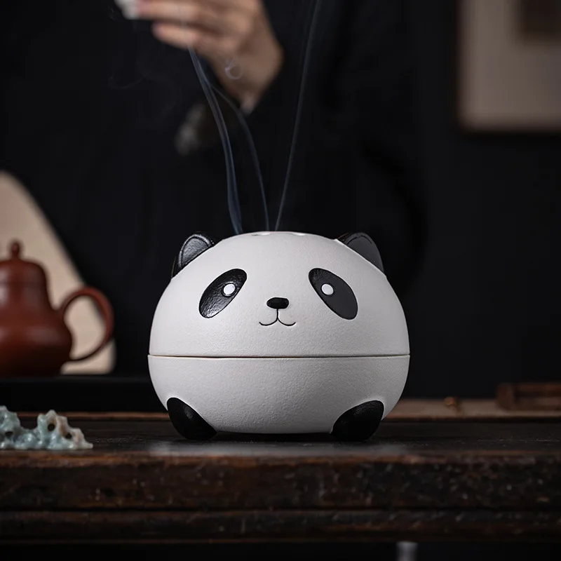 Ceramic Giant Panda Mosquito Incense Burner LCreative Arge Incense Rack Mosquito Repellent Tray Household Ash Collection Tray
Ceramic Giant Panda Mosquito Incense Burner LCreative Arge Incense Rack Mosquito Repellent Tray Household Ash Collection Tray