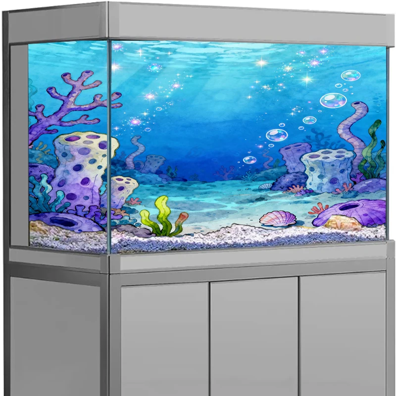 Aquarium Background Sticker Coral On the seafloor Sea View Poster Fish Tank Decoration Self Adhesive Wallpaper 3d Background
Aquarium Background Sticker Coral On the seafloor Sea View Poster Fish Tank Decoration Self Adhesive Wallpaper 3d Background