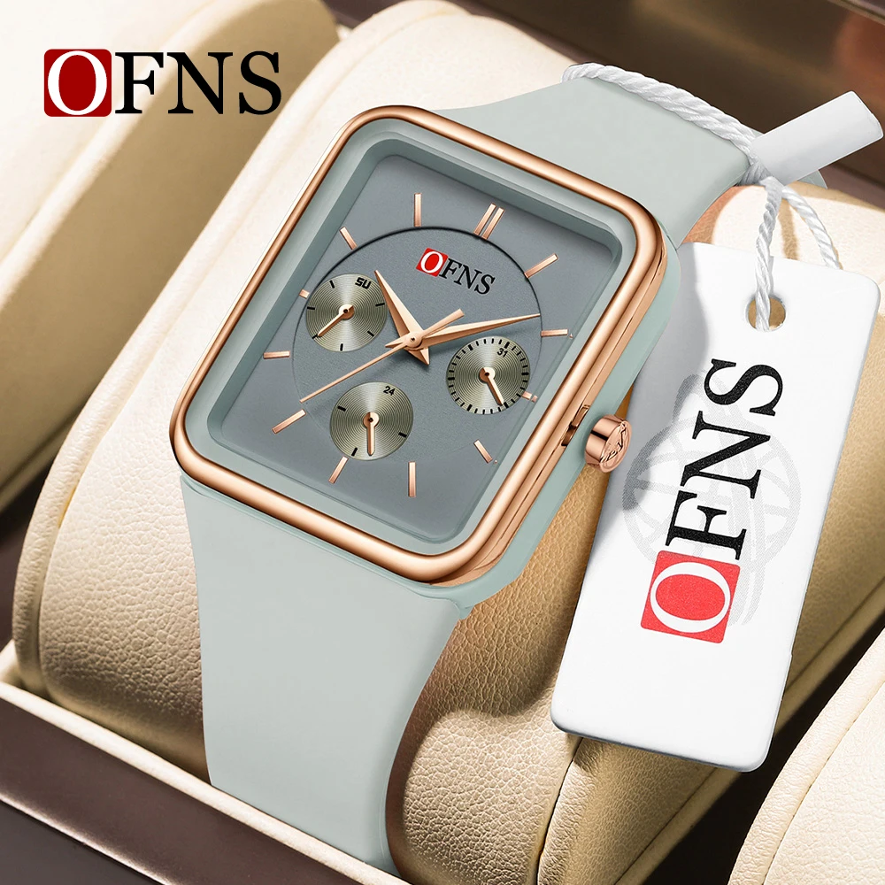 OFNS New 8035 Casual Men's Quartz Watch Multifunctional Three Eye Six Needle Sports Waterproof Quartz Men's Quartz Watch
OFNS New 8035 Casual Men's Quartz Watch Multifunctional Three Eye Six Needle Sports Waterproof Quartz Men's Quartz Watch