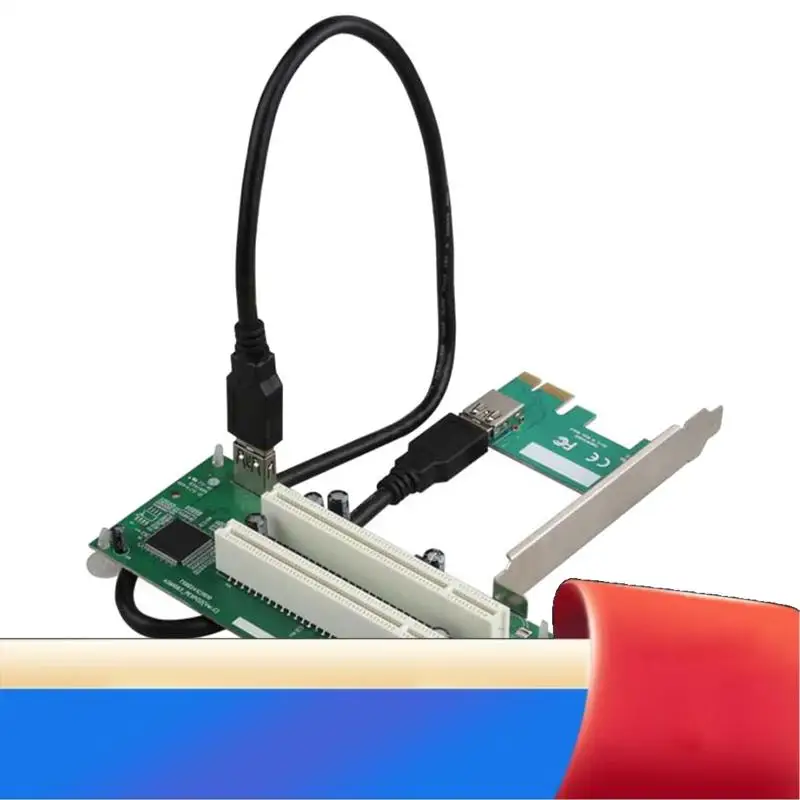 USB-кабель Настольный адаптер PCI-Express PCI-E к PCI Карта расширения Pcie к двойному слоту Pci USB 3.0 Дополнительный конвертер карт-X62A
USB-кабель Настольный адаптер PCI-Express PCI-E к PCI Карта расширения Pcie к двойному слоту Pci USB 3.0 Дополнительный конвертер карт-X62A