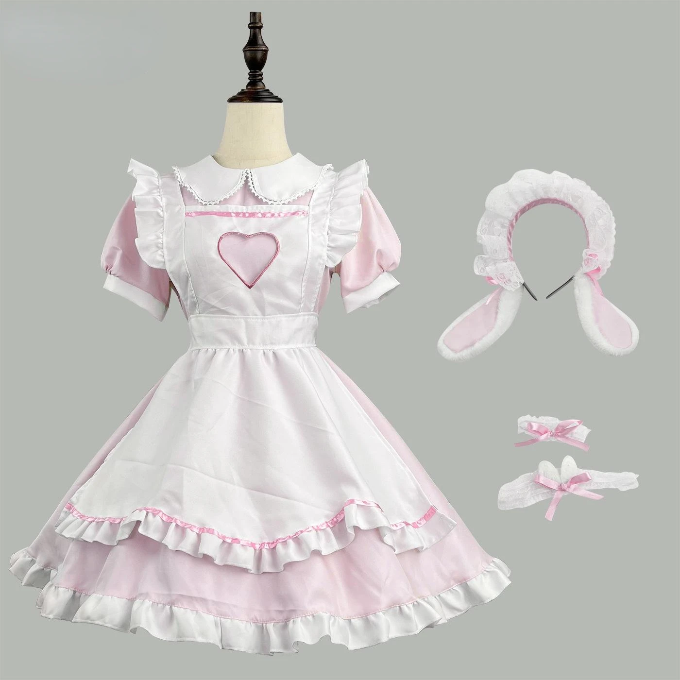 Chinese Style Maid Lolita Cosplay Costume Women Sweetheart Cheongsam Dress Halloween Party Waitress Role Play Animation Show New
Chinese Style Maid Lolita Cosplay Costume Women Sweetheart Cheongsam Dress Halloween Party Waitress Role Play Animation Show New