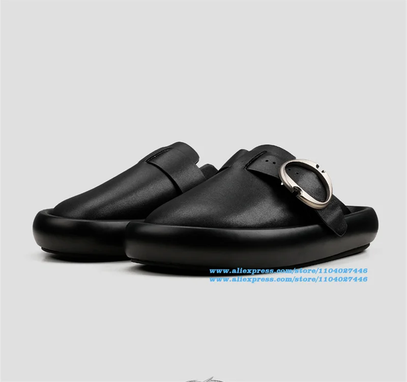 Thick Soled Mules Slippers Men's Shoes Stylish Slip On Casual Slippers Wear-Resistant Trendy Luxury Handmade Shoe Men's Shoes
Thick Soled Mules Slippers Men's Shoes Stylish Slip On Casual Slippers Wear-Resistant Trendy Luxury Handmade Shoe Men's Shoes
