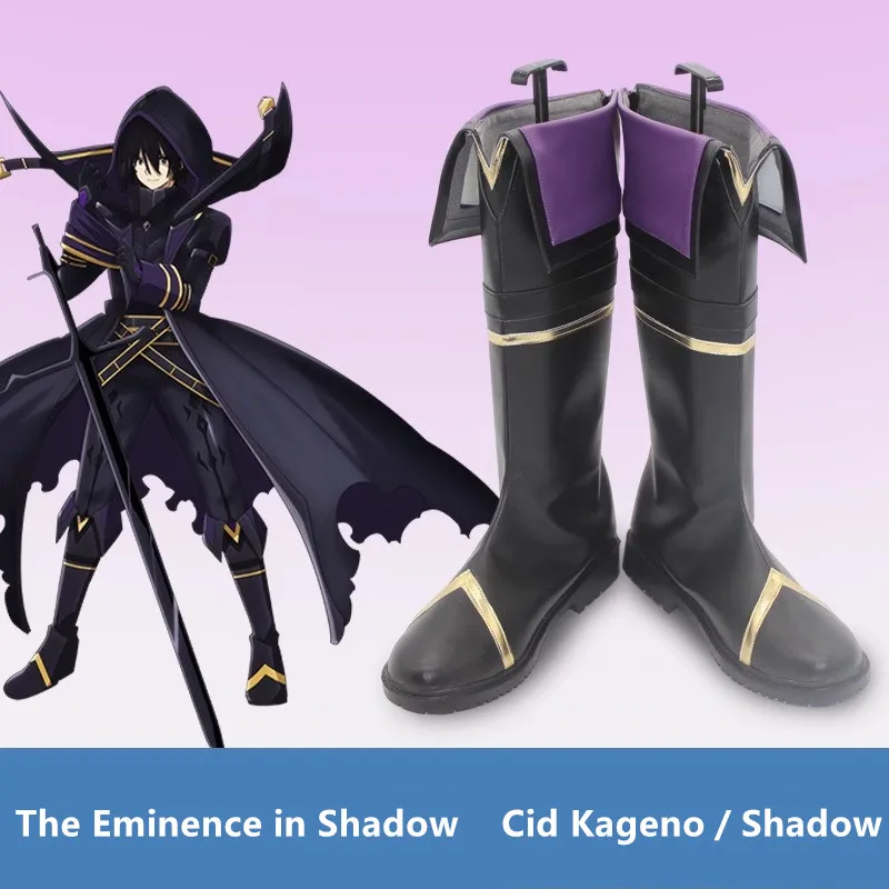 The Eminence in Shadow Cid Kageno John Smith Cosplay Costume Shoes Handmade Faux Leather Boots
The Eminence in Shadow Cid Kageno John Smith Cosplay Costume Shoes Handmade Faux Leather Boots