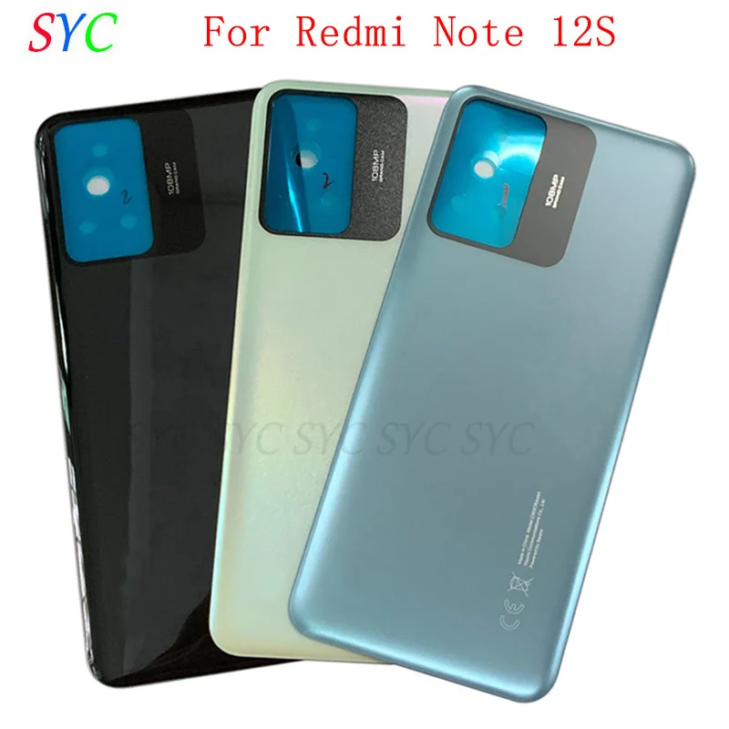 Оригинальная задняя крышка батарейного отсека, корпус для Xiaomi Redmi Note 12S, задняя крышка с логотипом, запасные части
Оригинальная задняя крышка батарейного отсека, корпус для Xiaomi Redmi Note 12S, задняя крышка с логотипом, запасные части